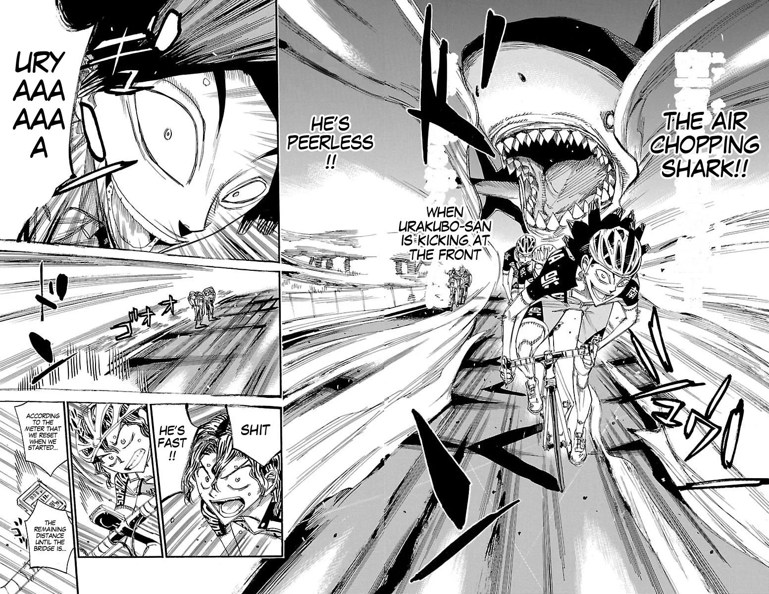 Yowamushi Pedal Chapter 439 page 14