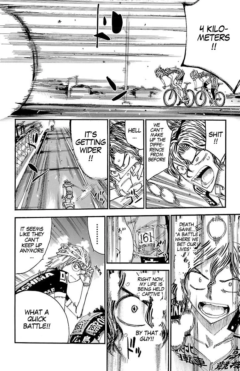 Yowamushi Pedal Chapter 439 page 15