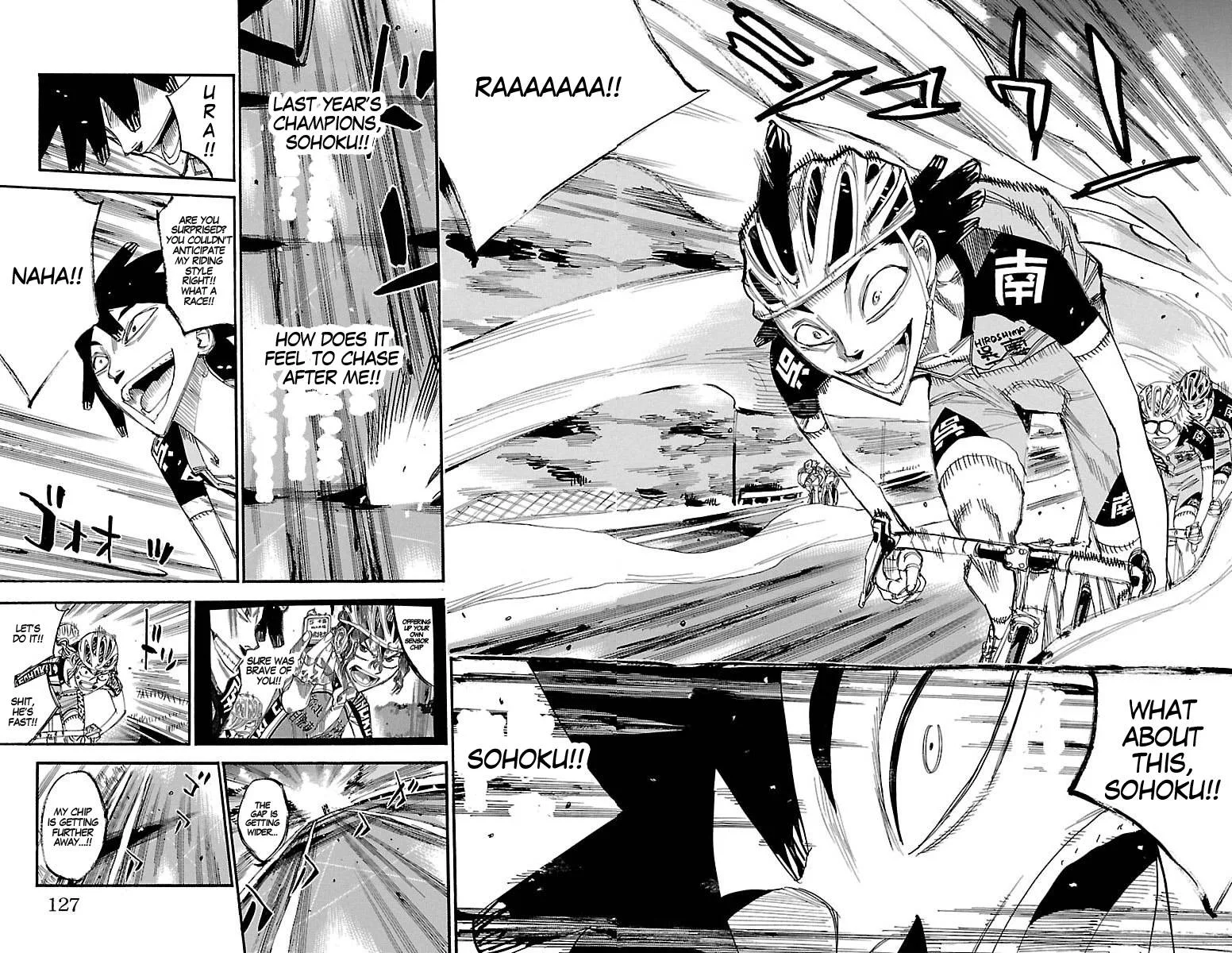 Yowamushi Pedal Chapter 440 page 5