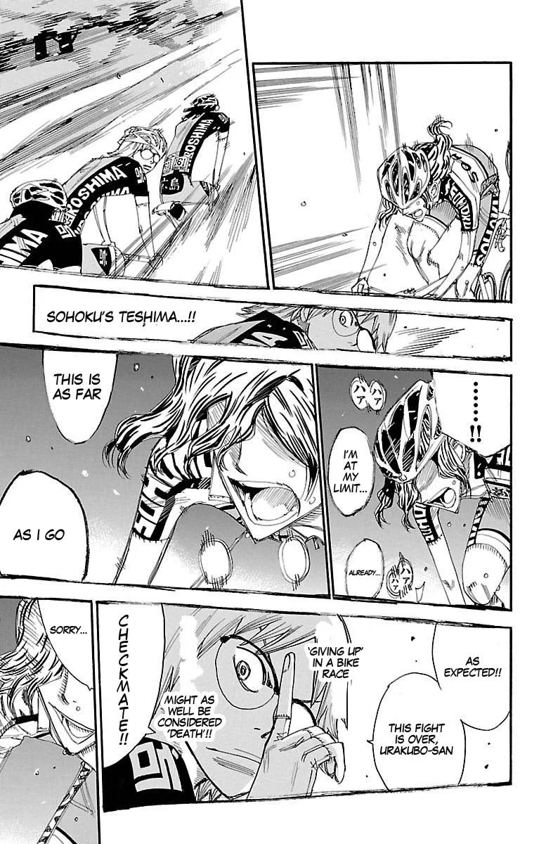 Yowamushi Pedal Chapter 440 page 7