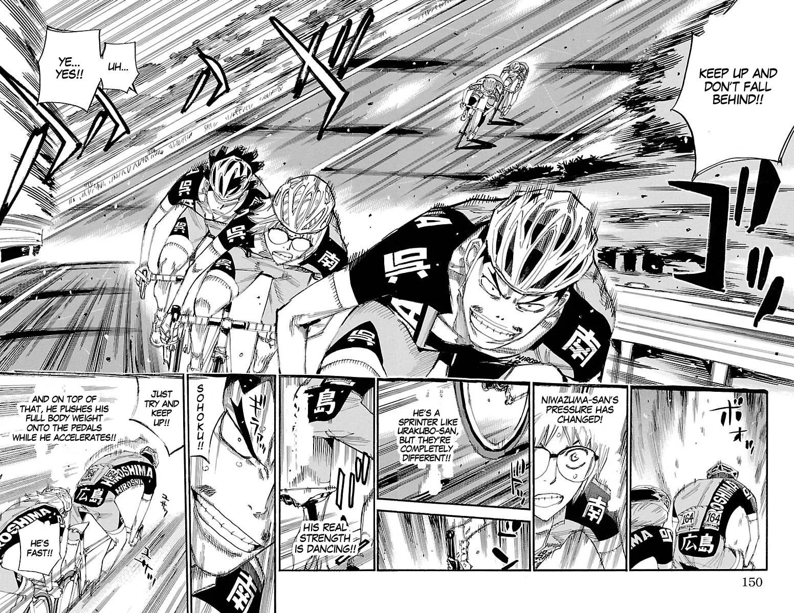 Yowamushi Pedal Chapter 441 page 8
