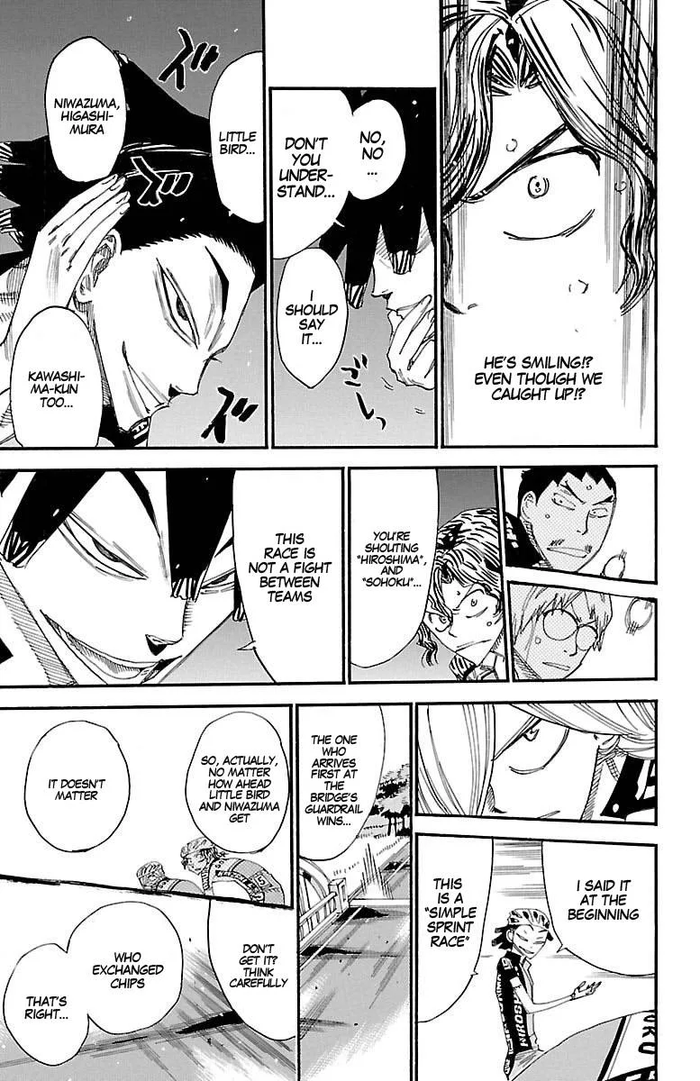 Yowamushi Pedal Chapter 441 page 17
