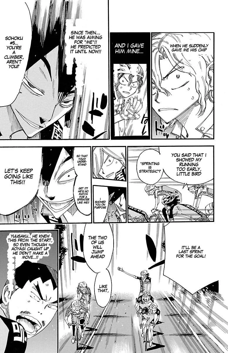 Yowamushi Pedal Chapter 441 page 19