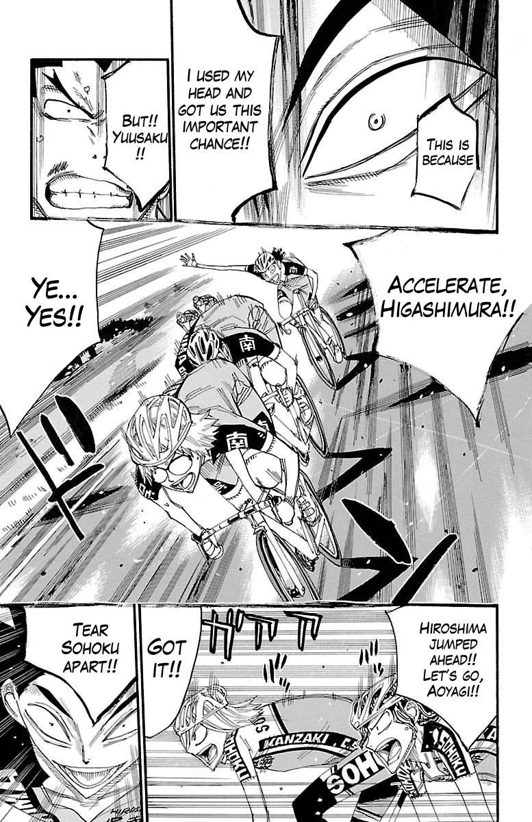 Yowamushi Pedal Chapter 442 page 8