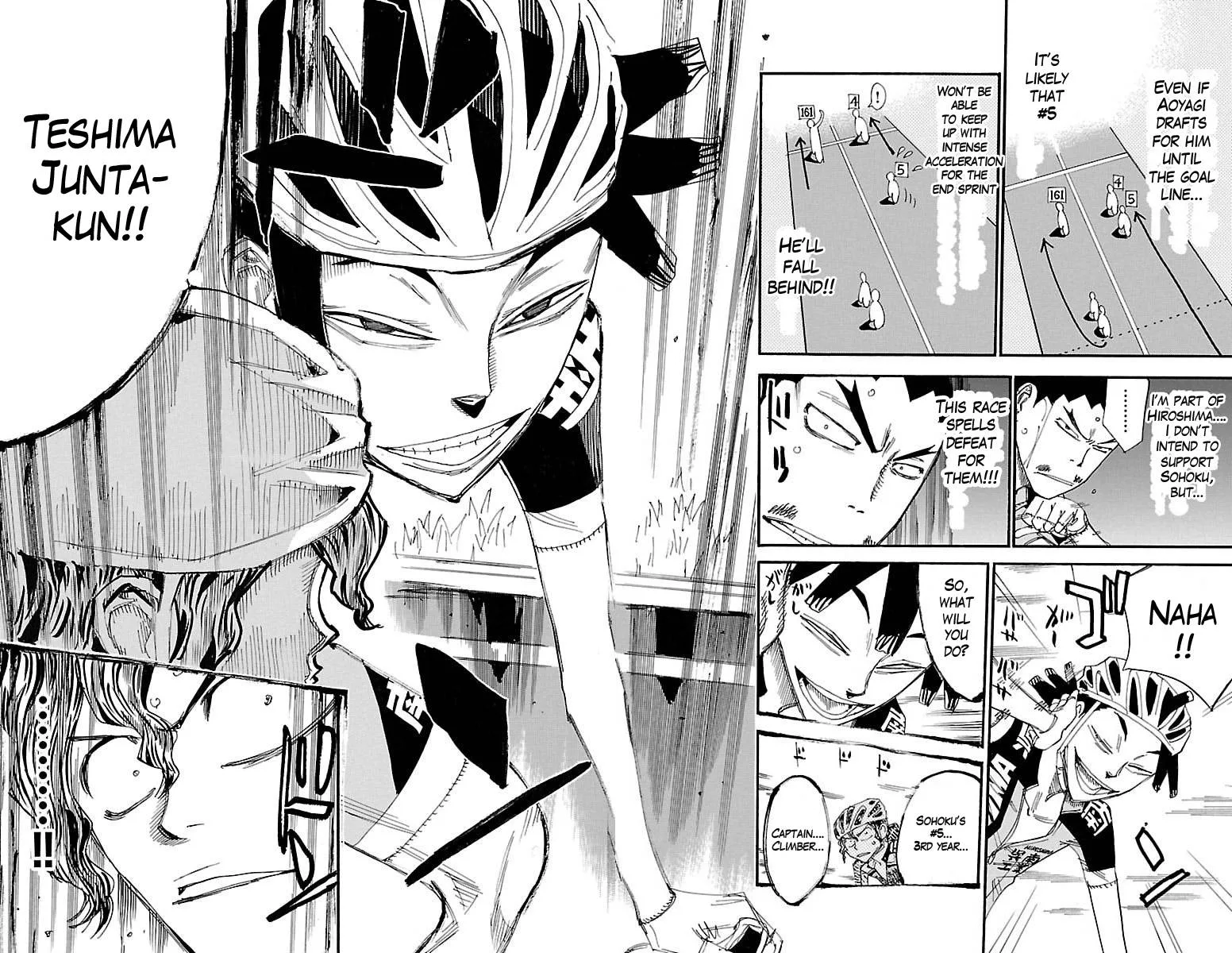 Yowamushi Pedal Chapter 442 page 2