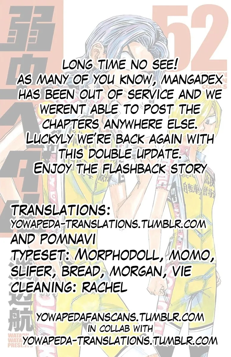 Yowamushi Pedal Chapter 443 page 26