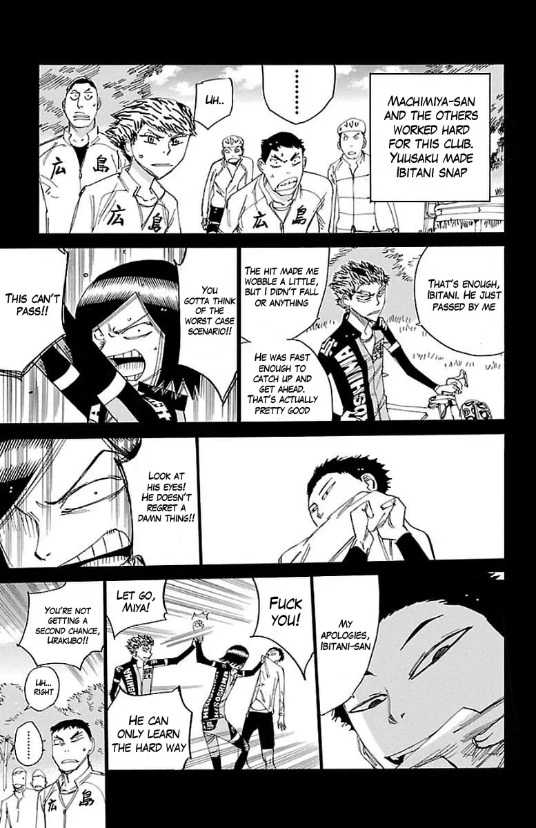 Yowamushi Pedal Chapter 444 page 6