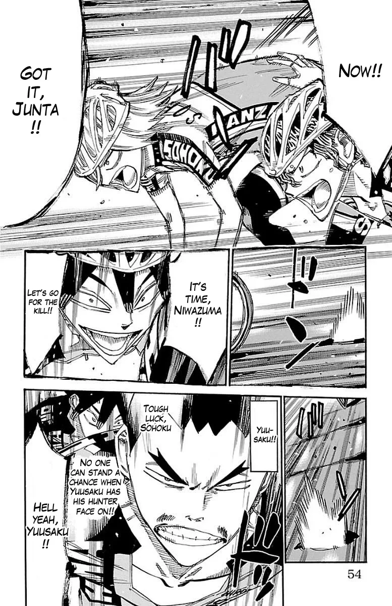 Yowamushi Pedal Chapter 444 page 16