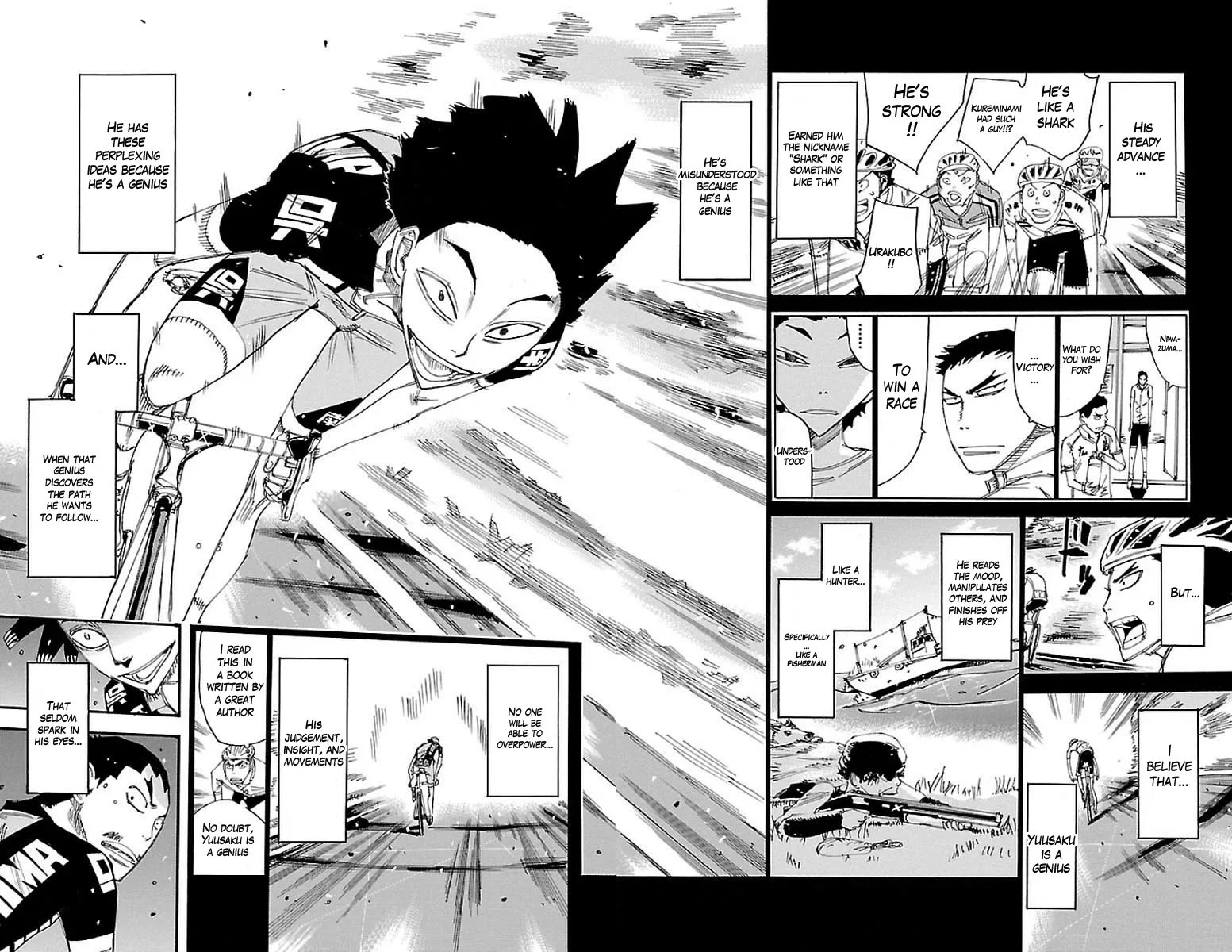 Yowamushi Pedal Chapter 444 page 14