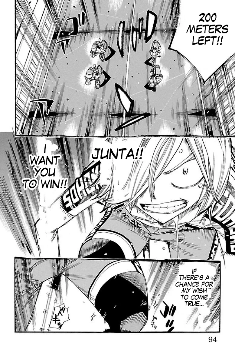 Yowamushi Pedal Chapter 446 page 13