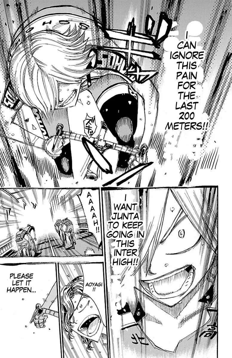 Yowamushi Pedal Chapter 446 page 14