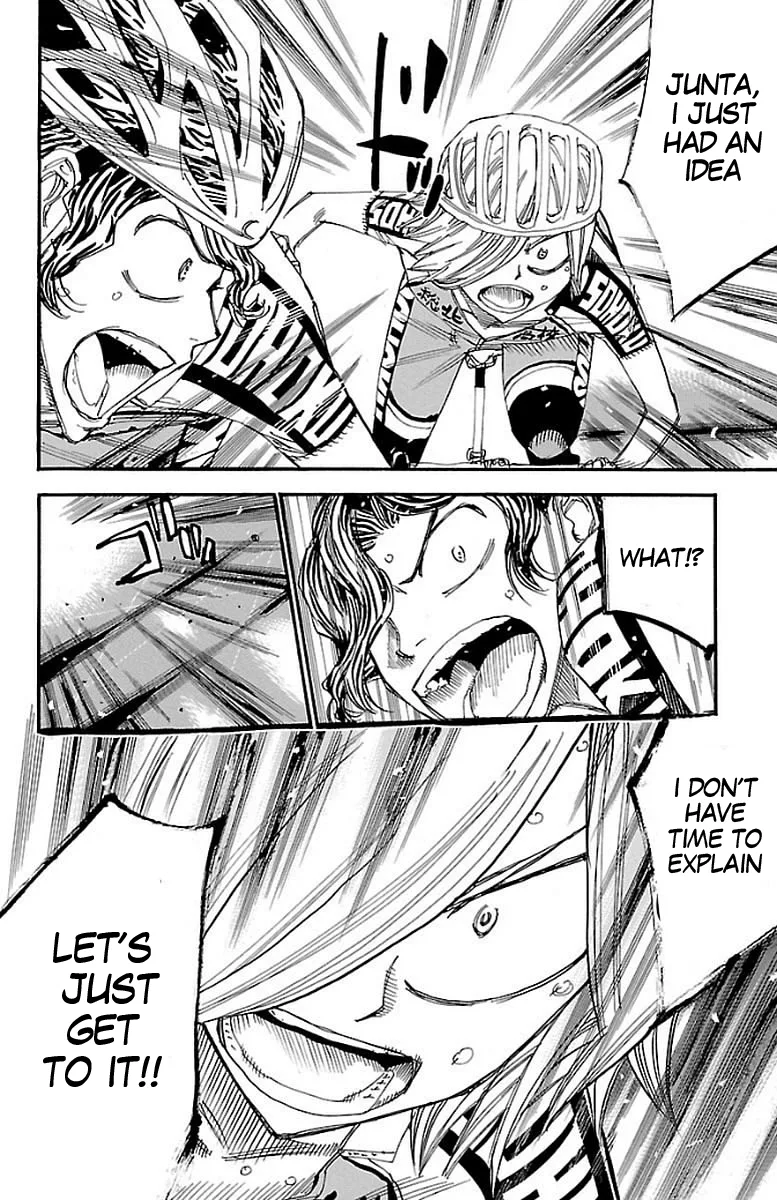 Yowamushi Pedal Chapter 446 page 18