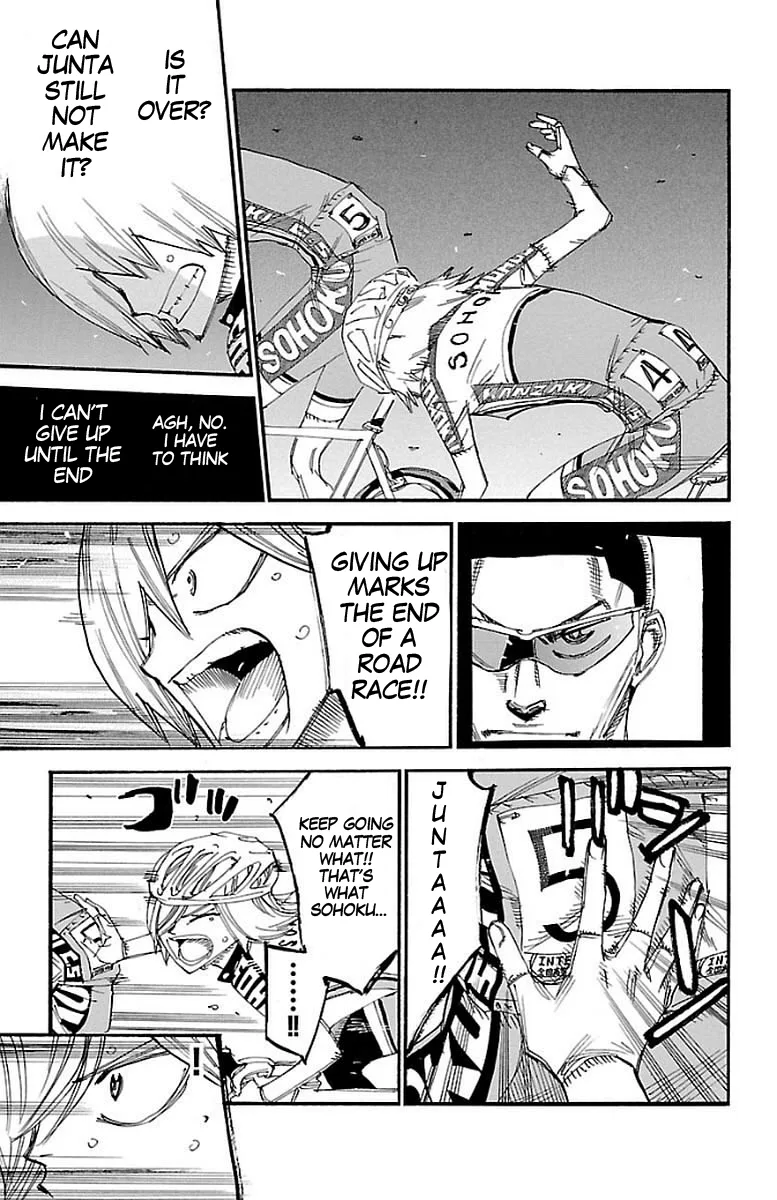 Yowamushi Pedal Chapter 446 page 17
