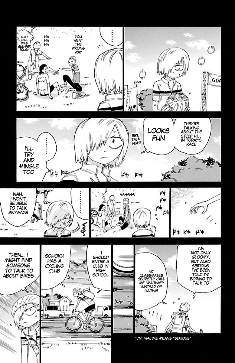 Yowamushi Pedal Chapter 446 page 8