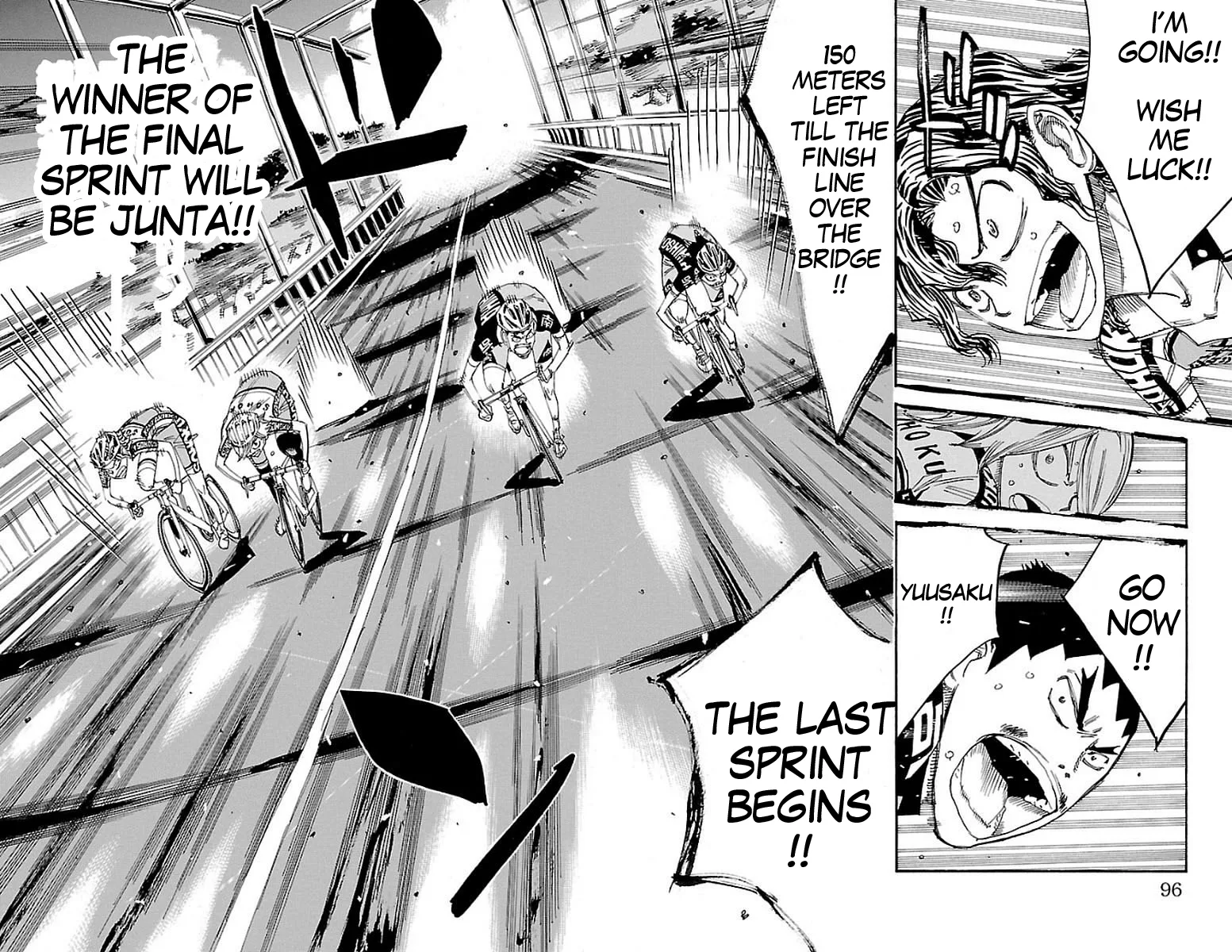 Yowamushi Pedal Chapter 446 page 15