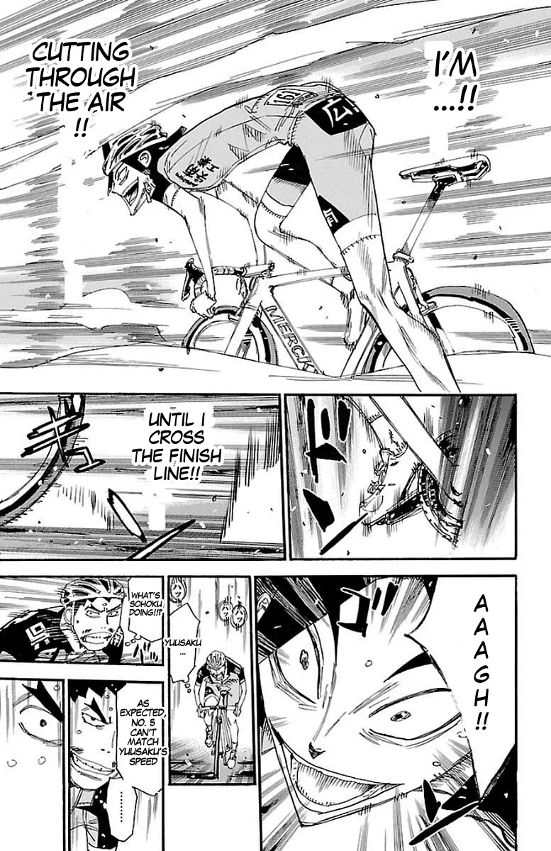 Yowamushi Pedal Chapter 447 page 4