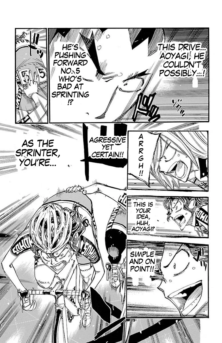 Yowamushi Pedal Chapter 447 page 6