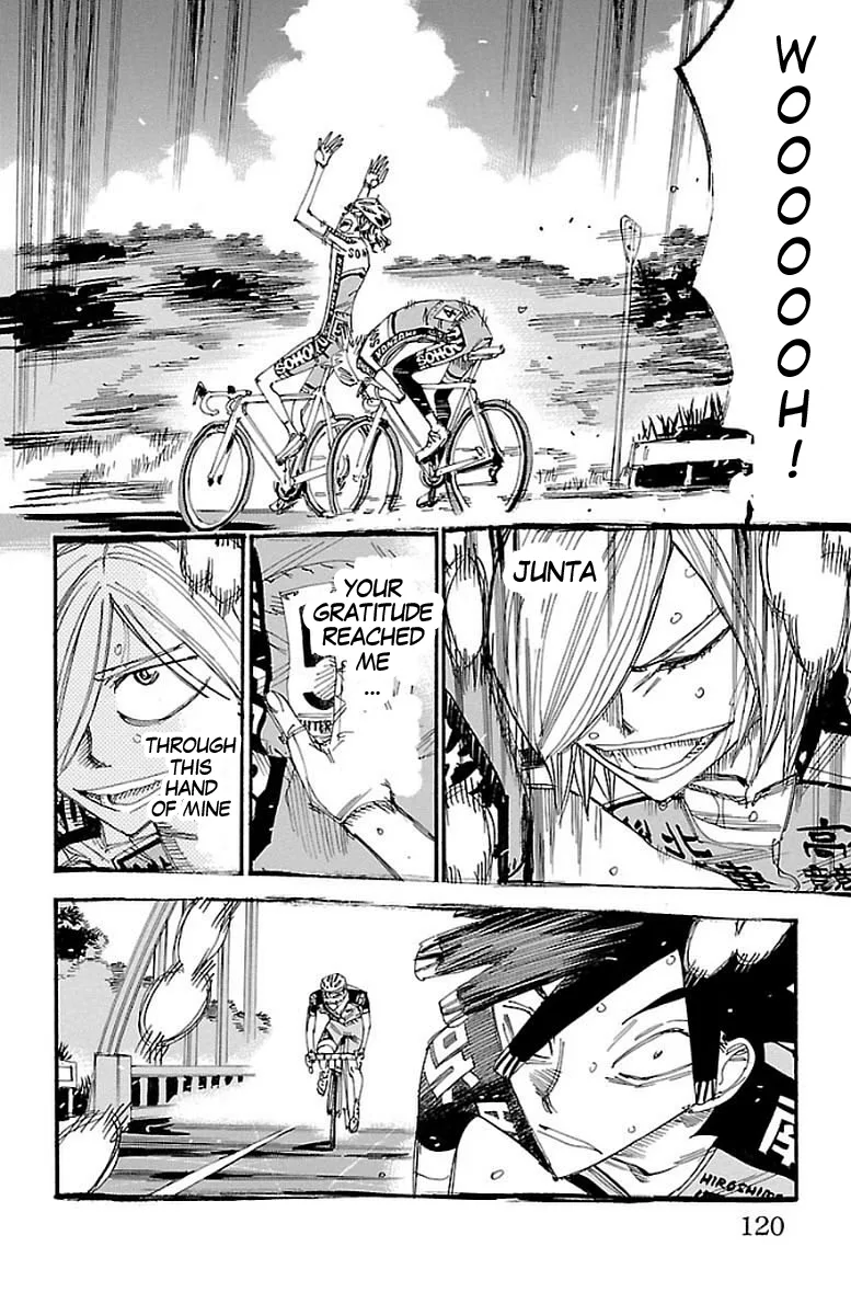 Yowamushi Pedal Chapter 447 page 16
