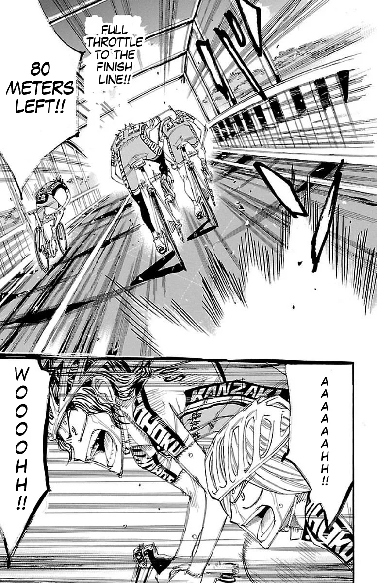Yowamushi Pedal Chapter 447 page 12
