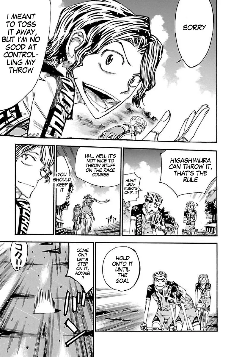Yowamushi Pedal Chapter 448 page 14