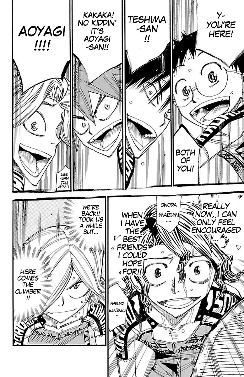 Yowamushi Pedal Chapter 448 page 18