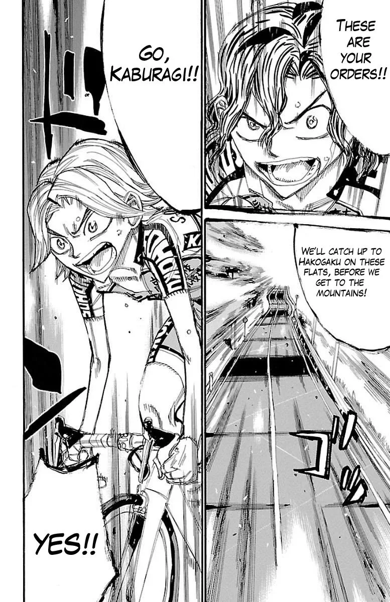 Yowamushi Pedal Chapter 449 page 9