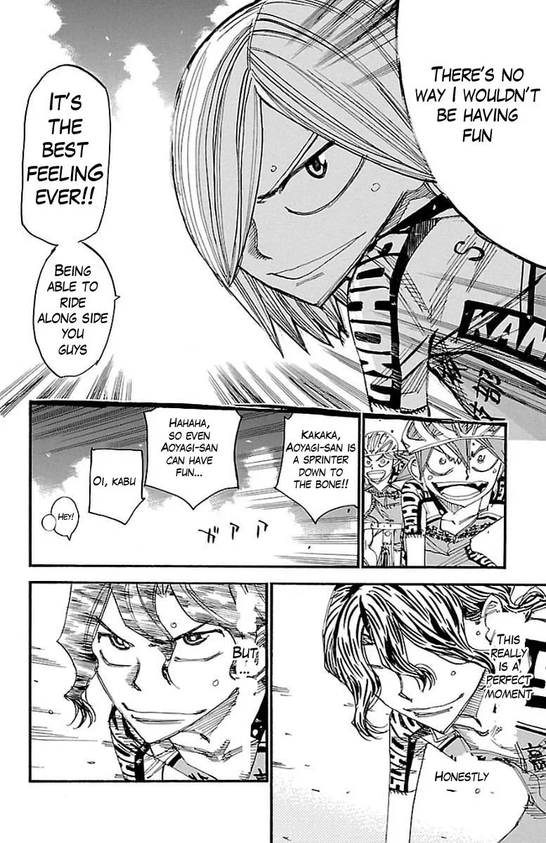 Yowamushi Pedal Chapter 449 page 18