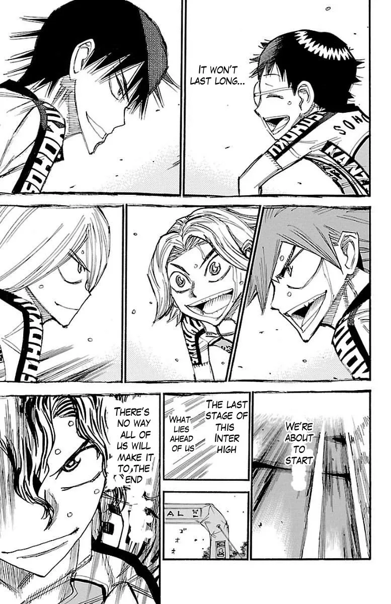 Yowamushi Pedal Chapter 449 page 19