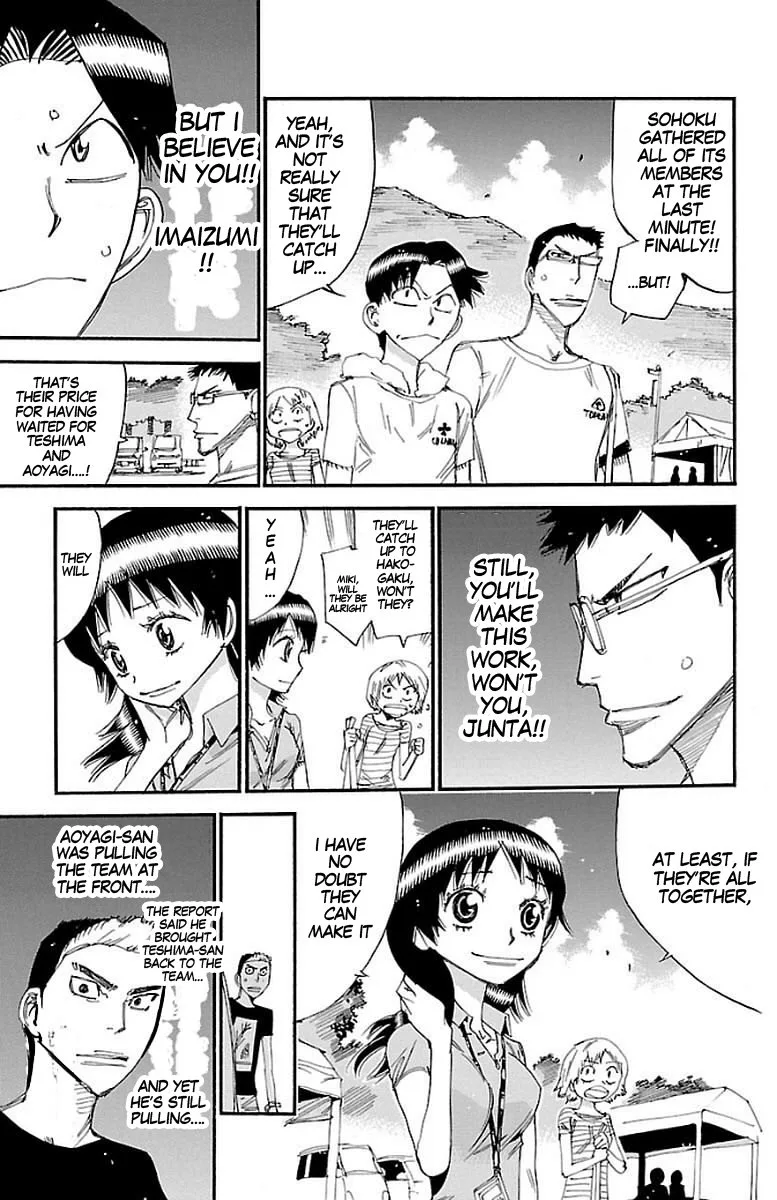 Yowamushi Pedal Chapter 450 page 10