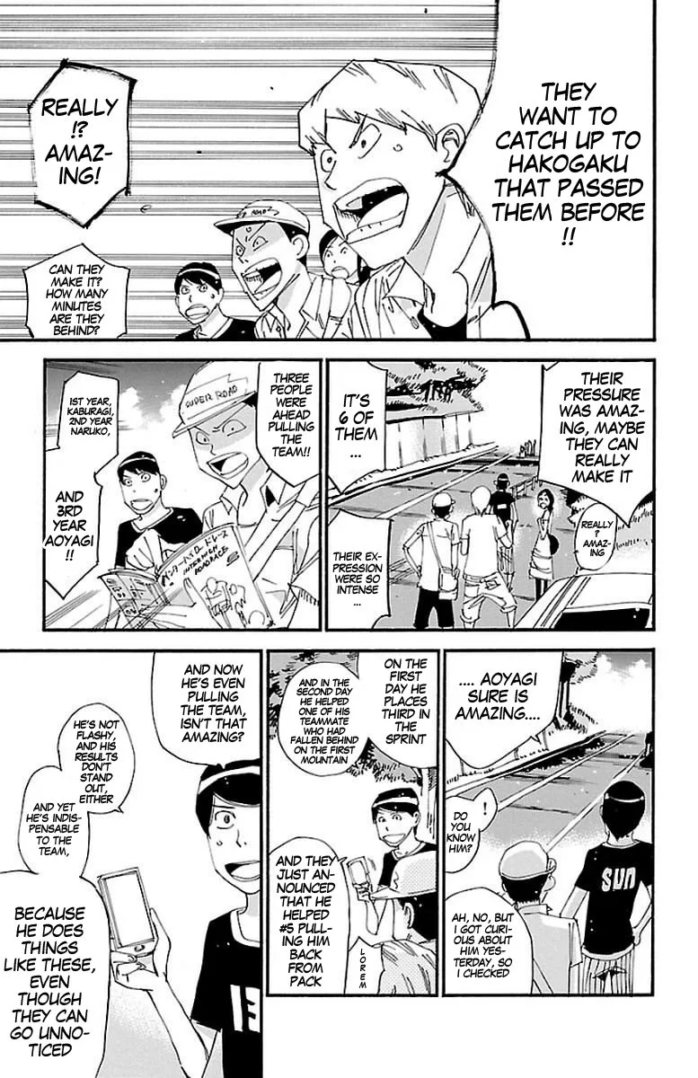 Yowamushi Pedal Chapter 450 page 4