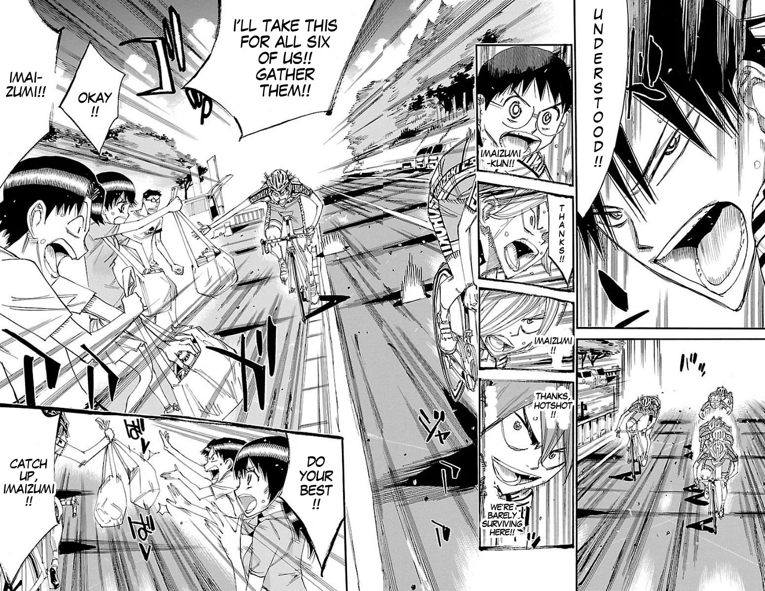 Yowamushi Pedal Chapter 450 page 8