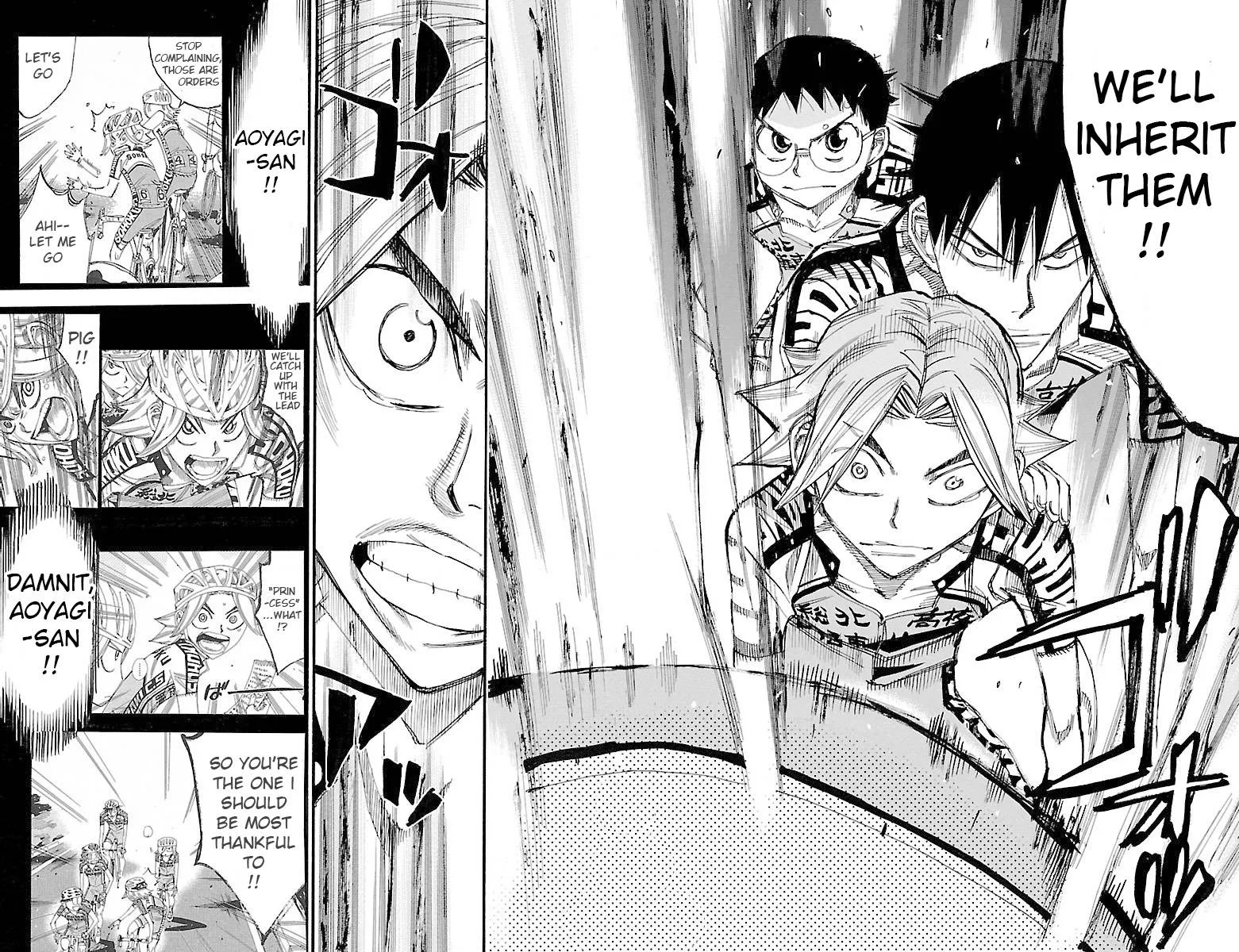 Yowamushi Pedal Chapter 451 page 9