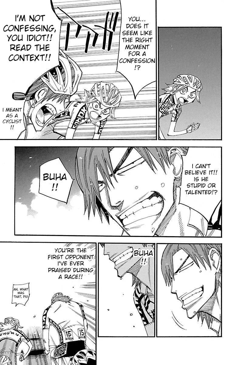 Yowamushi Pedal Chapter 453 page 10