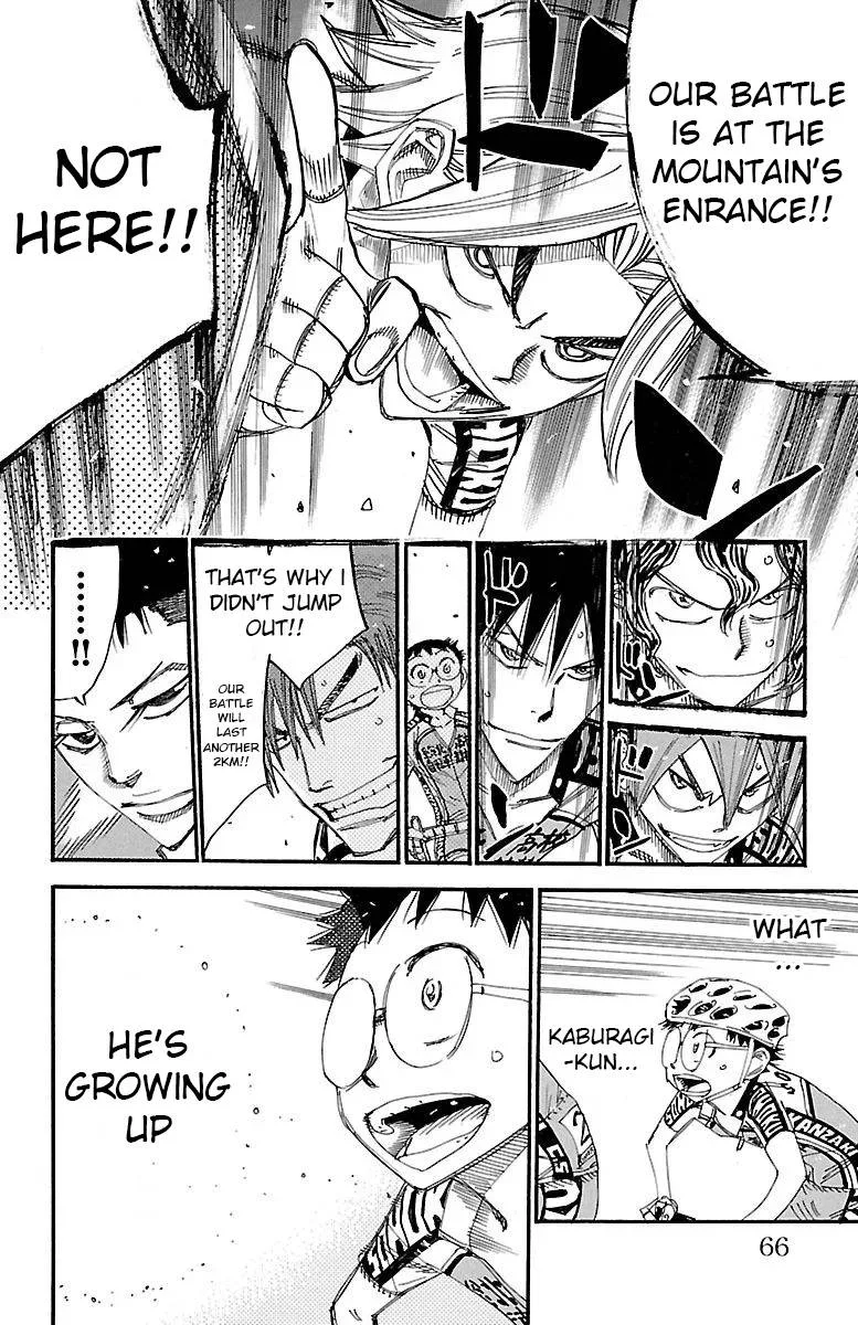 Yowamushi Pedal Chapter 453 page 17