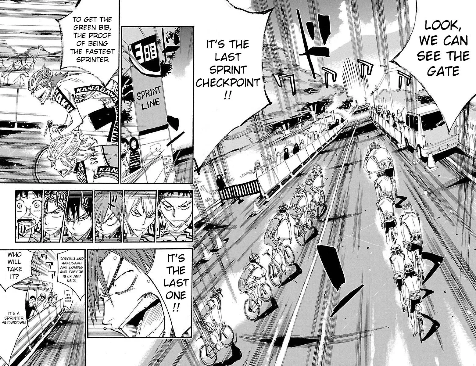 Yowamushi Pedal Chapter 453 page 11