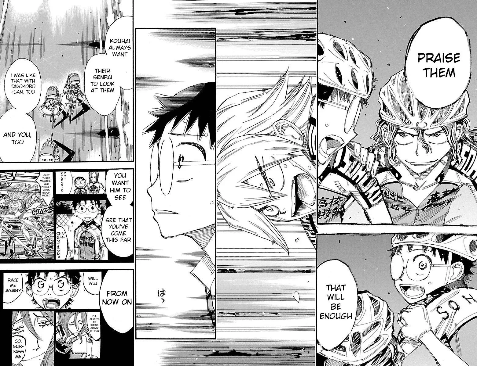 Yowamushi Pedal Chapter 455 page 15
