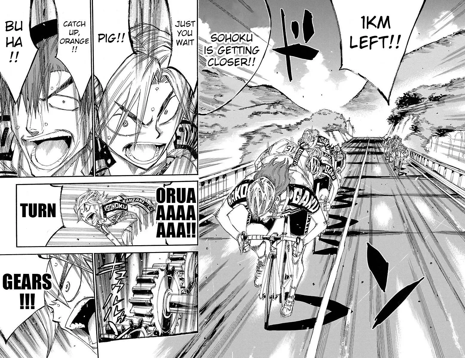 Yowamushi Pedal Chapter 455 page 12