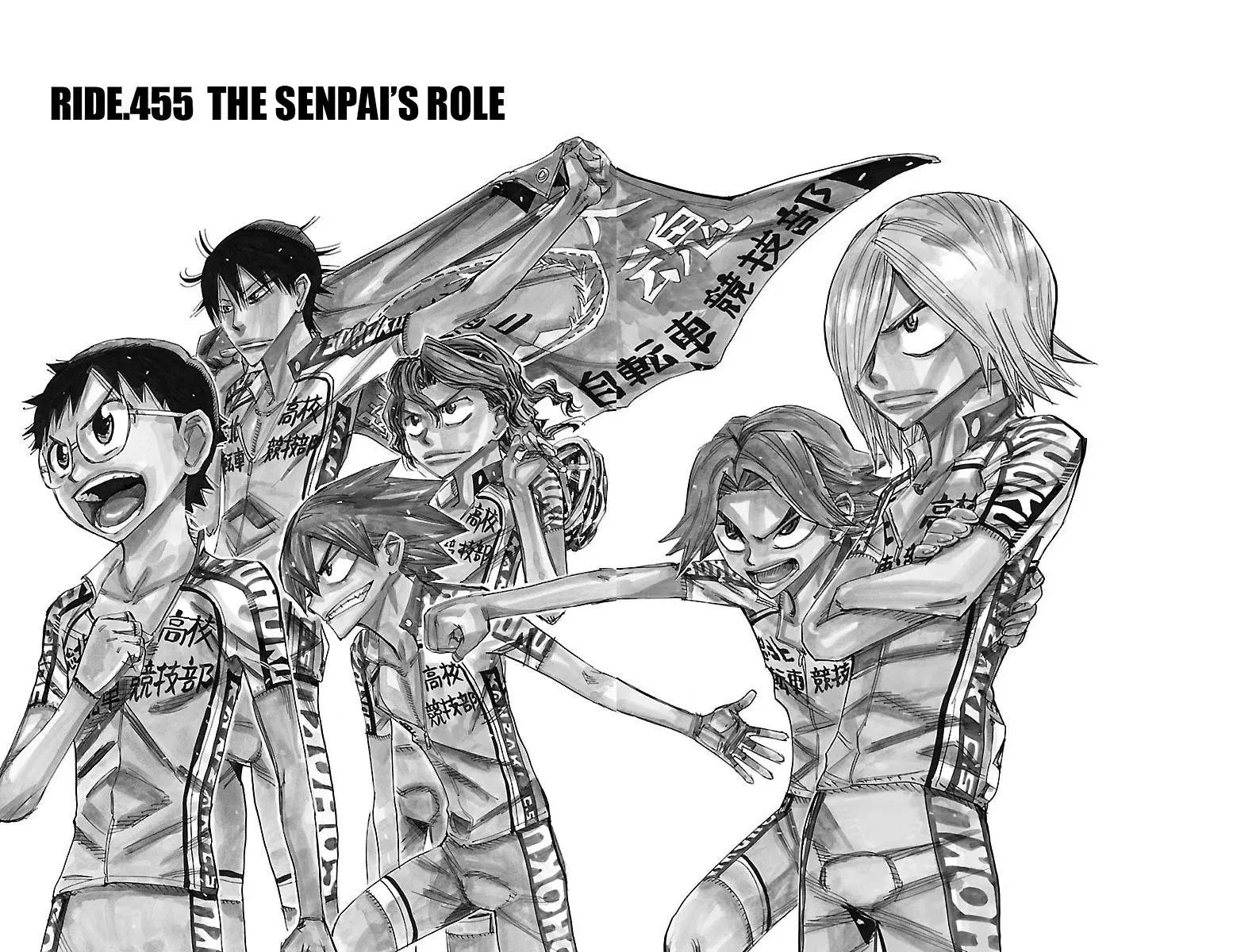 Yowamushi Pedal Chapter 455 page 2