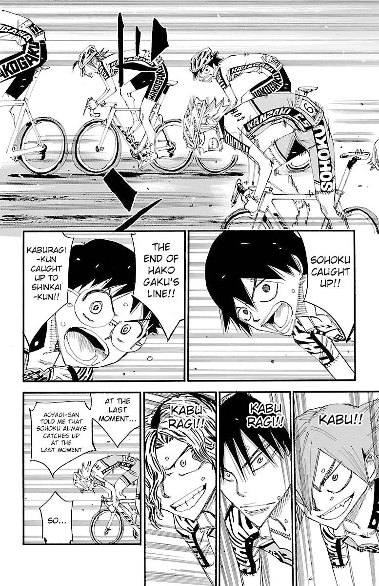 Yowamushi Pedal Chapter 457 page 6