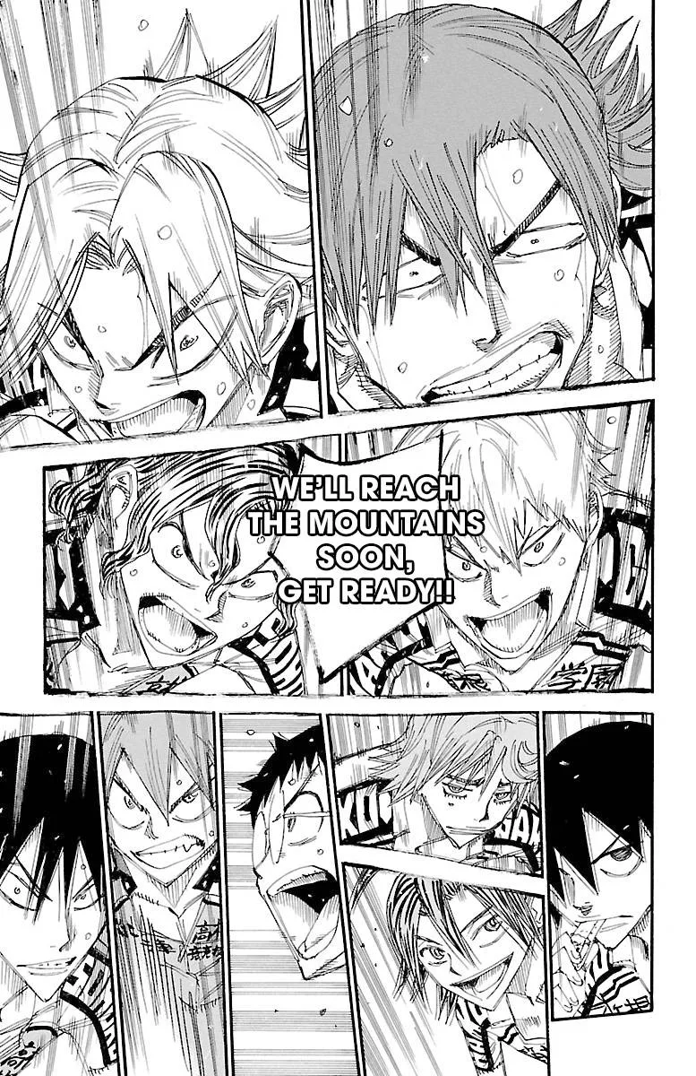 Yowamushi Pedal Chapter 457 page 9