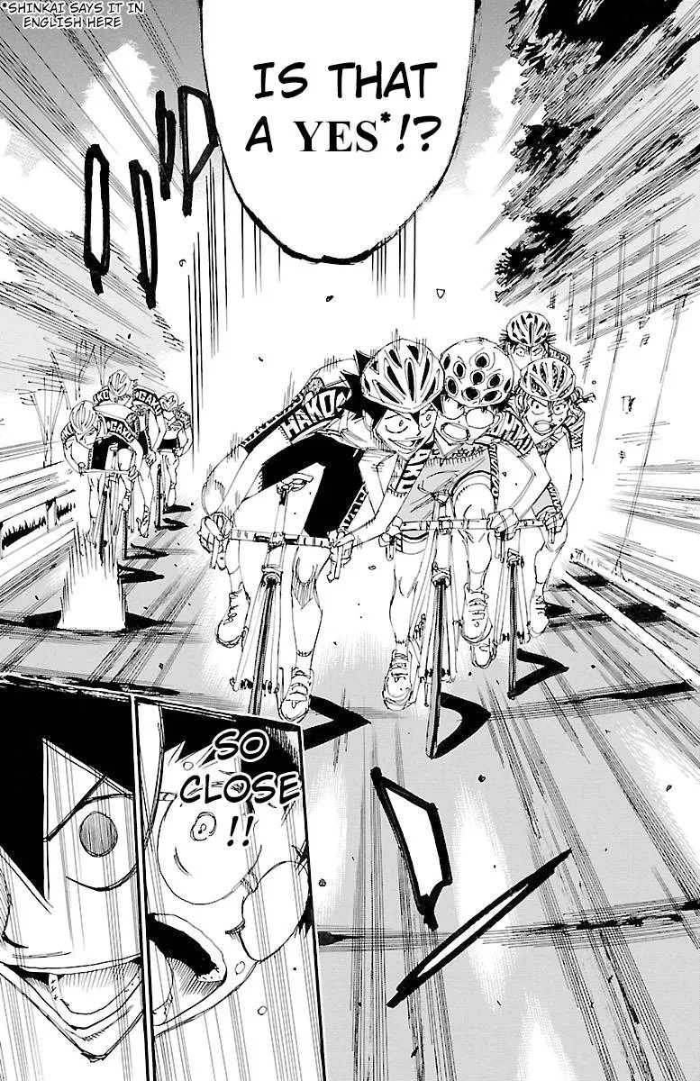 Yowamushi Pedal Chapter 458 page 9
