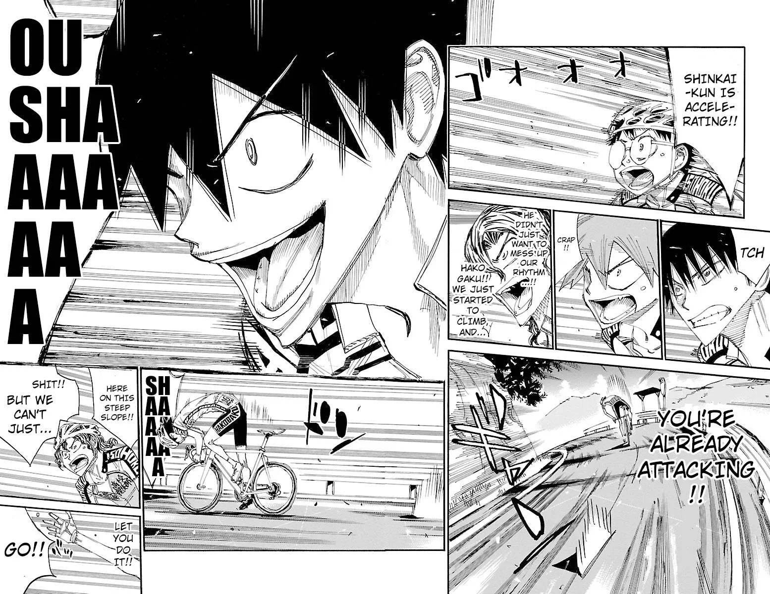 Yowamushi Pedal Chapter 458 page 13