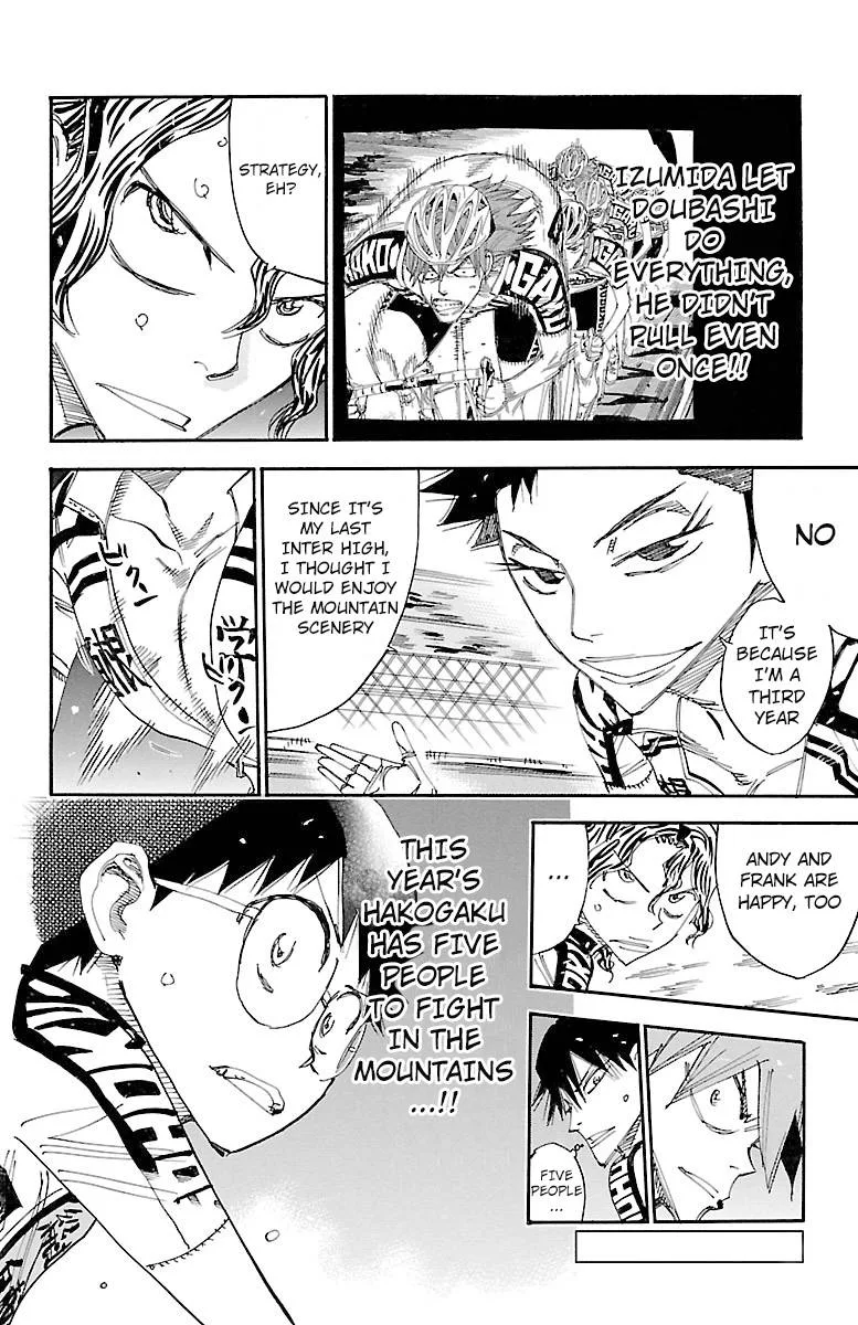 Yowamushi Pedal Chapter 458 page 20