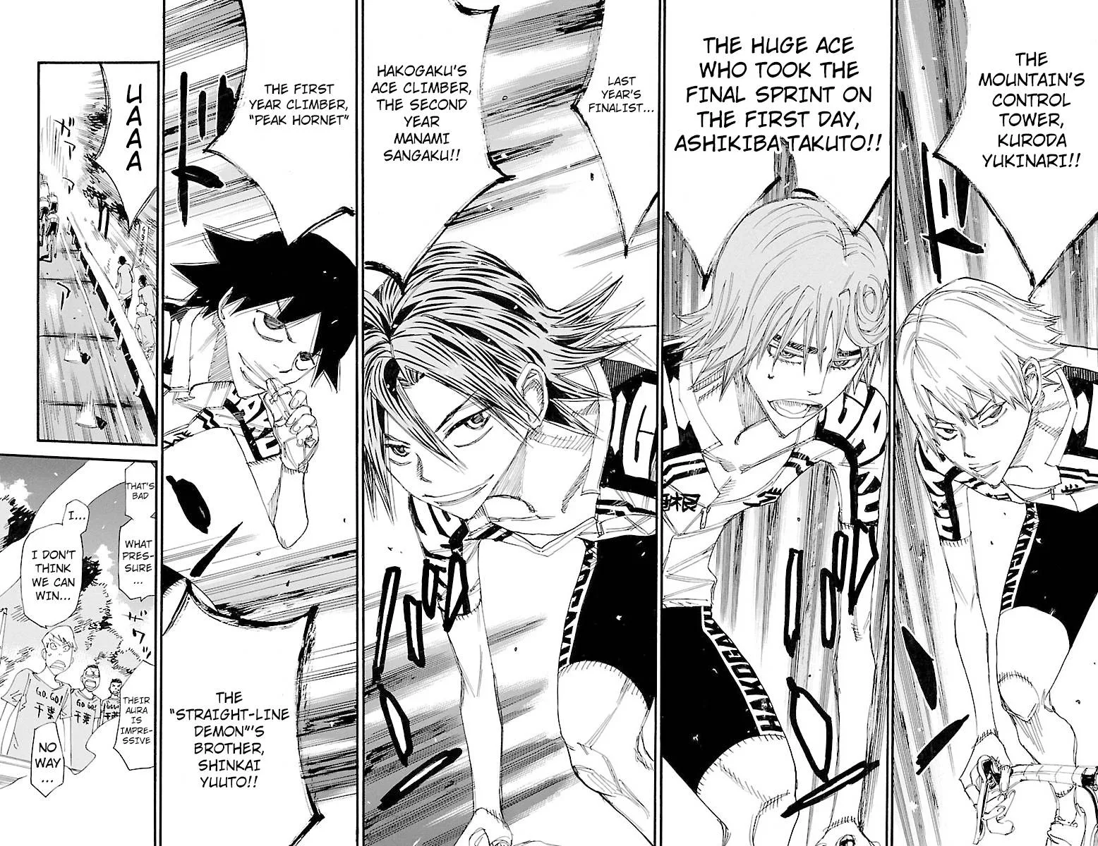 Yowamushi Pedal Chapter 458 page 6