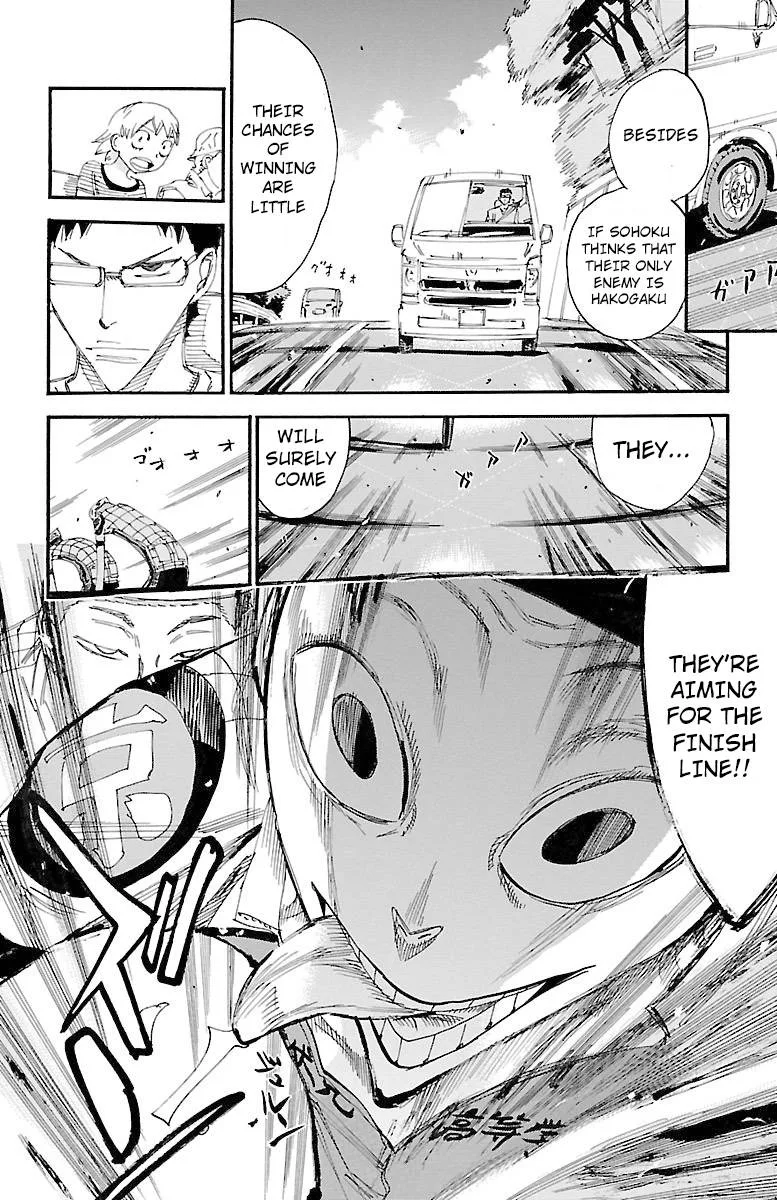 Yowamushi Pedal Chapter 459 page 17
