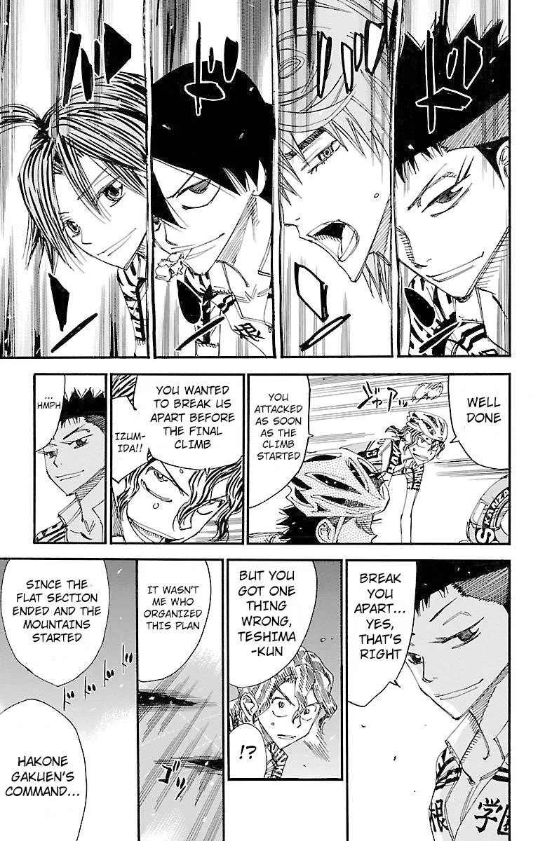Yowamushi Pedal Chapter 459 page 14