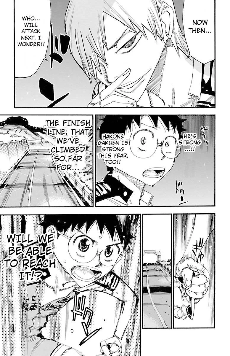 Yowamushi Pedal Chapter 459 page 16