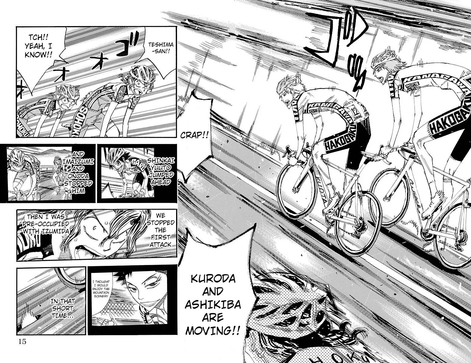 Yowamushi Pedal Chapter 459 page 9