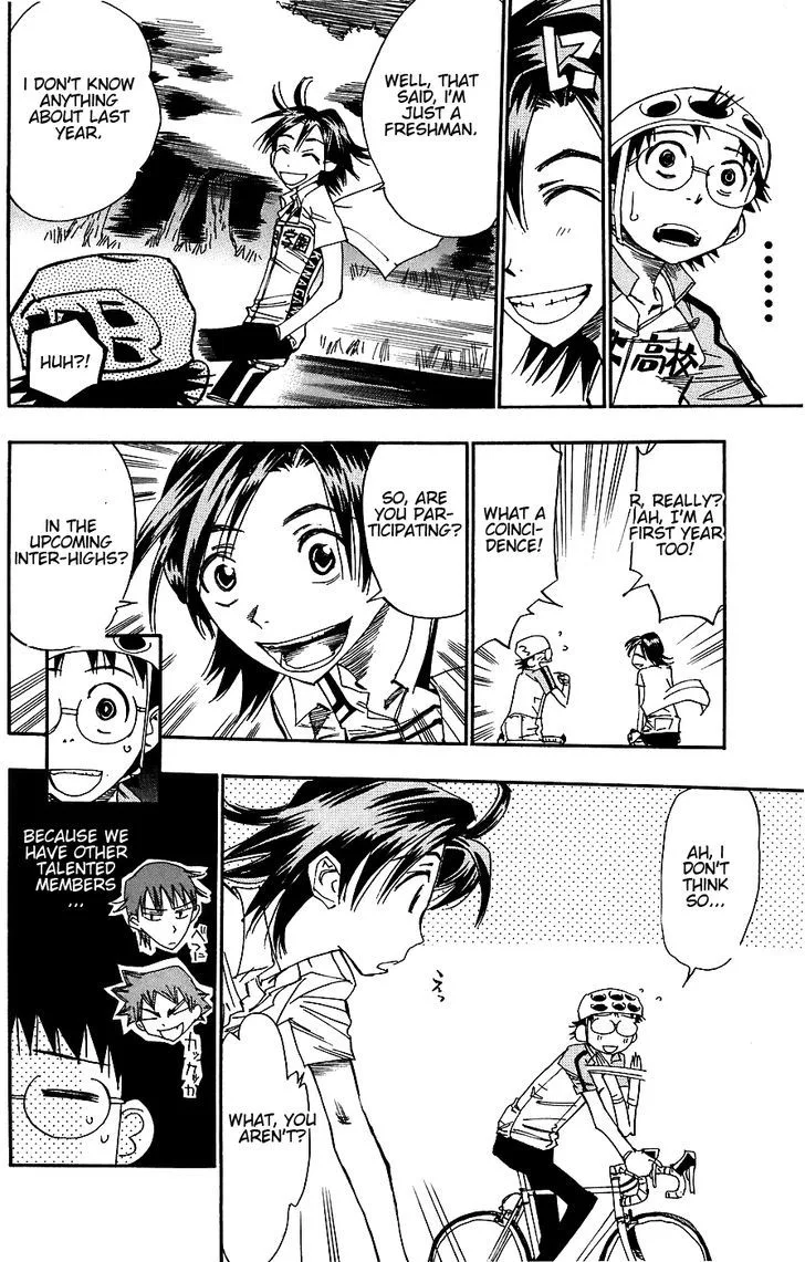 Yowamushi Pedal Chapter 46 page 14