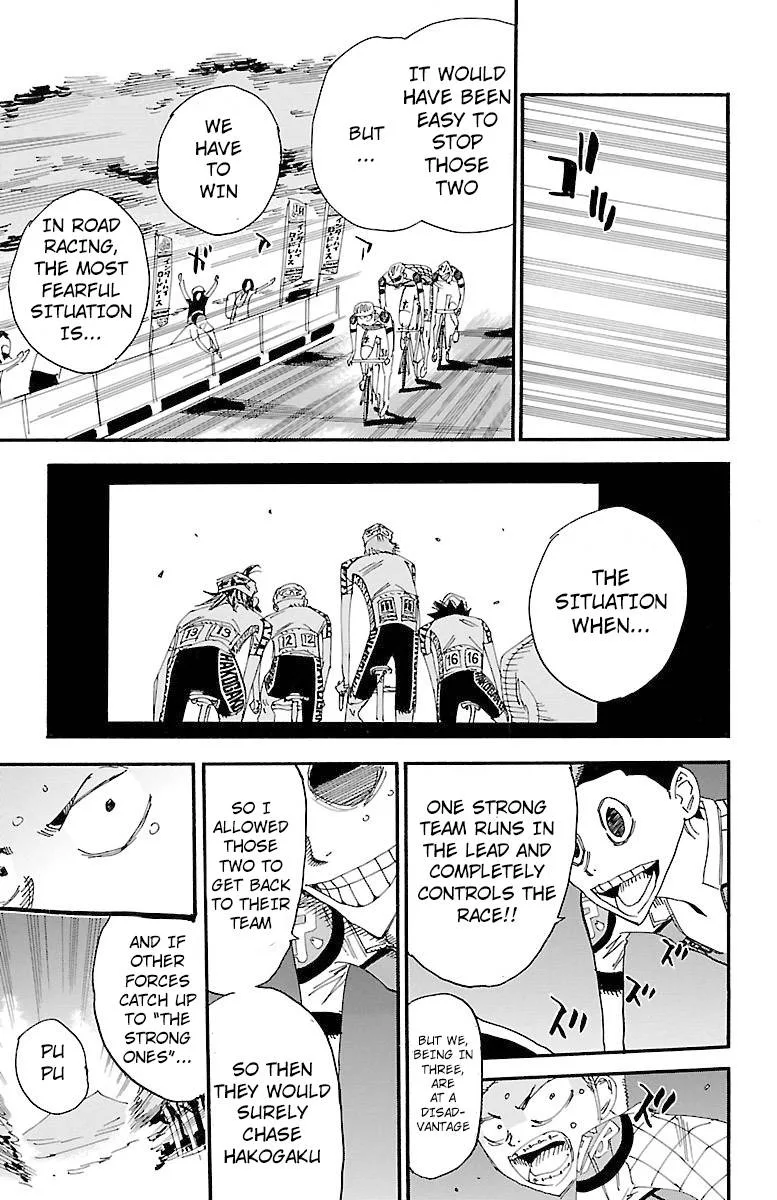 Yowamushi Pedal Chapter 460 page 15